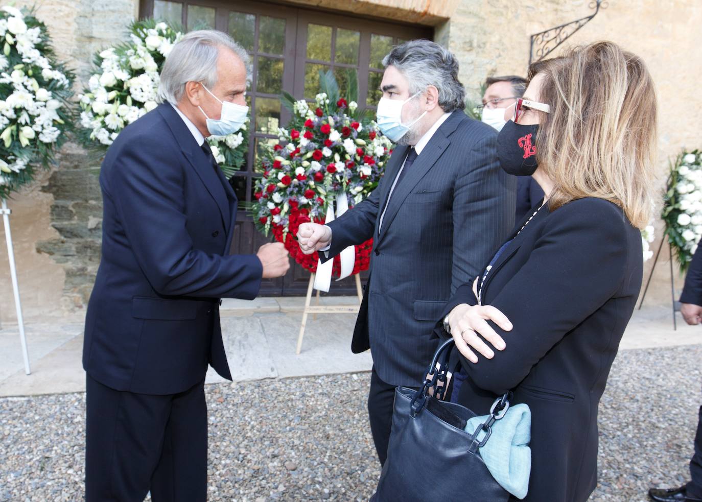 Fotos: El ministro de Cultura en el entierro de Cristóbal Halffter