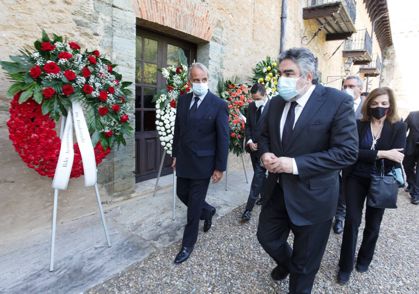 Fotos: El ministro de Cultura en el entierro de Cristóbal Halffter