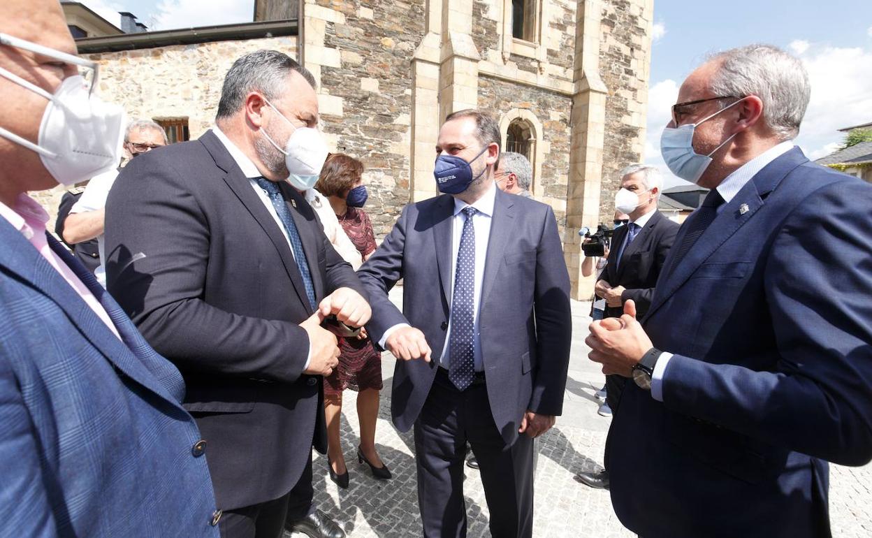 Visita del ministro Ábalos a Ponferrada.