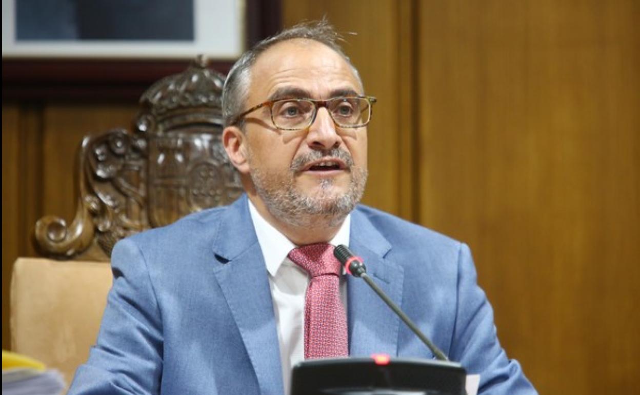 El alcalde de Ponferrada, Olegario Ramón.