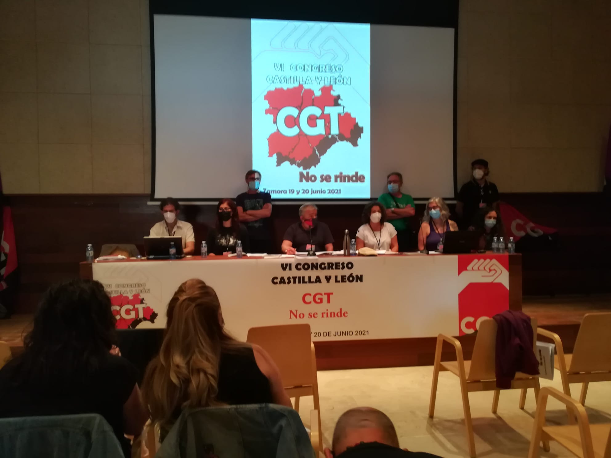 Imagen del VI Congreso de CGT Castilla y León. 