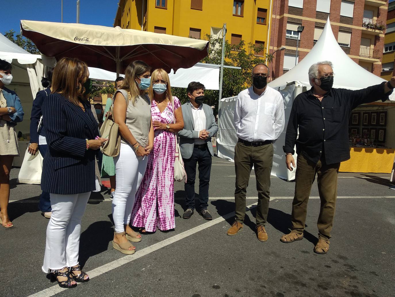 Inaguración de la XL Feria de Cerámica de Ponferrada.