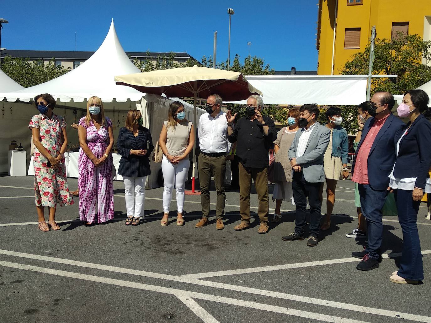 Inaguración de la XL Feria de Cerámica de Ponferrada.