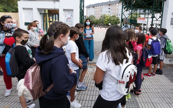 Vuelta al cole en Ponferrada.