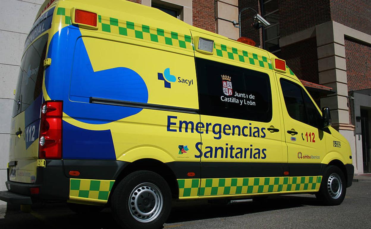 Ambulancia asistencial en Ponferrada.