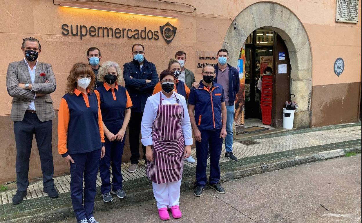 Nuevo supermercado Claudio en Villafranca del Bierzo.