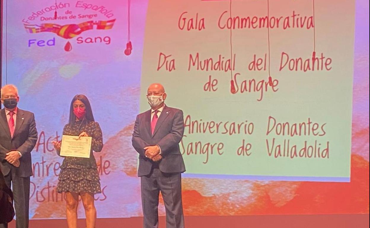 El colegio Virgen de la Peña recoge el reconocimiento.