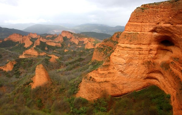 Imagen de Las Médulas. 