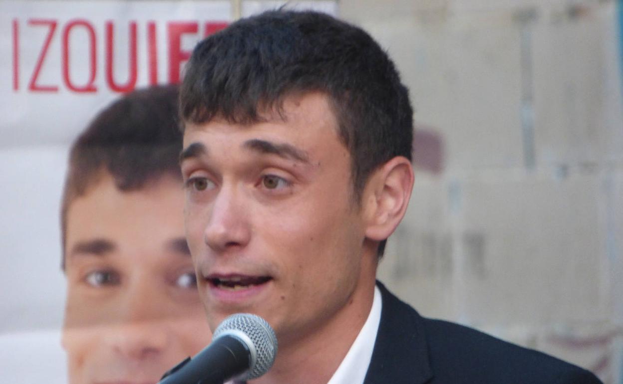 El coordinador provincial de IU, Javier Arias.