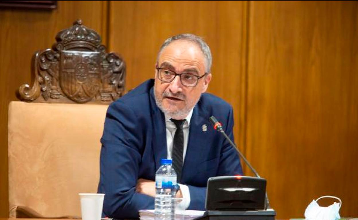 El alcalde de Ponferrada, Olegario Ramón. 