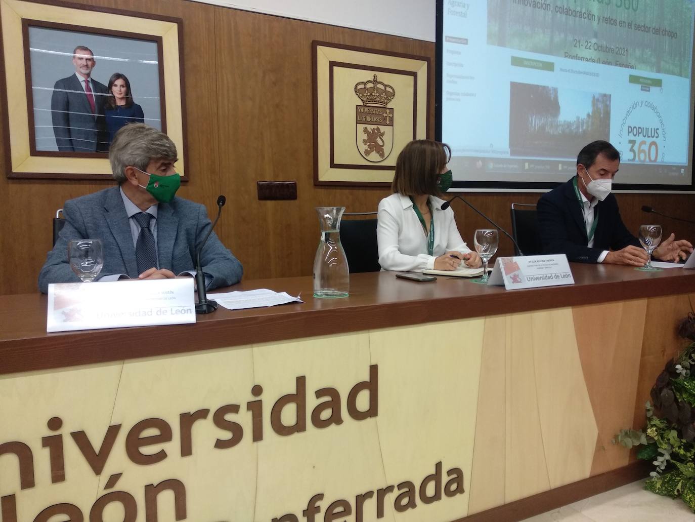 Inaguración de las Jornadas Internacionales Populus 360 en el Campus de Ponferrada.