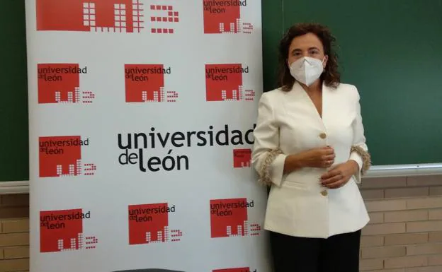 La vicerrectora del Campus del Bierzo, Mª Pilar Marqués.