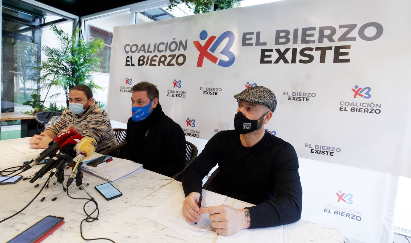 Fotos: Presentación de la coalición electoral Coalición por el Bierzo - El Bierzo Existe