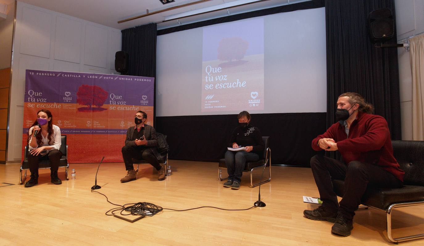 Juan Carlos Monedero en Ponferrada.