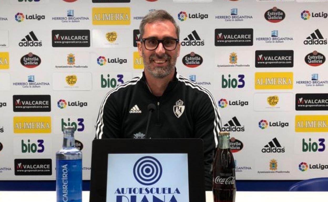 Jon Pérez Bolo, entrenador de la Deportiva.