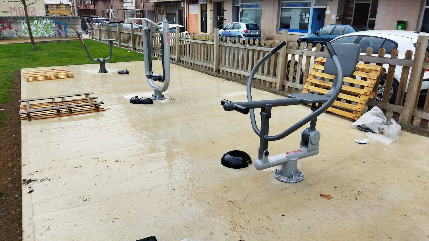 Ponferrada instala parques biosaludables.