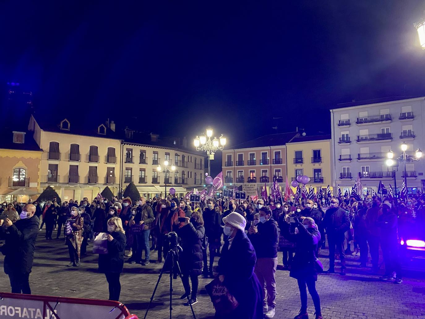 Fotos: Concentración del 8M en Ponferrada