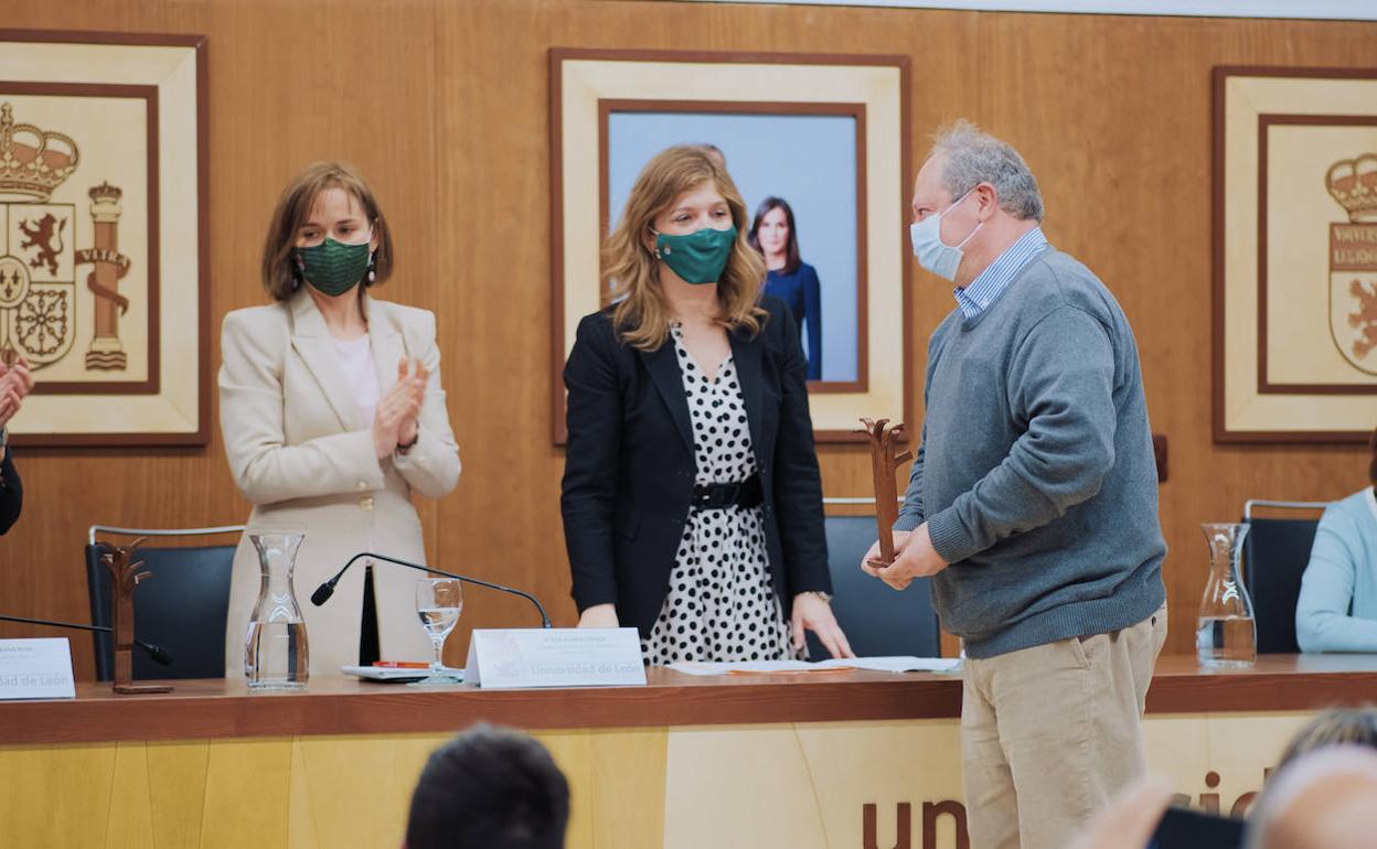 Imagen de uno de los premiados.