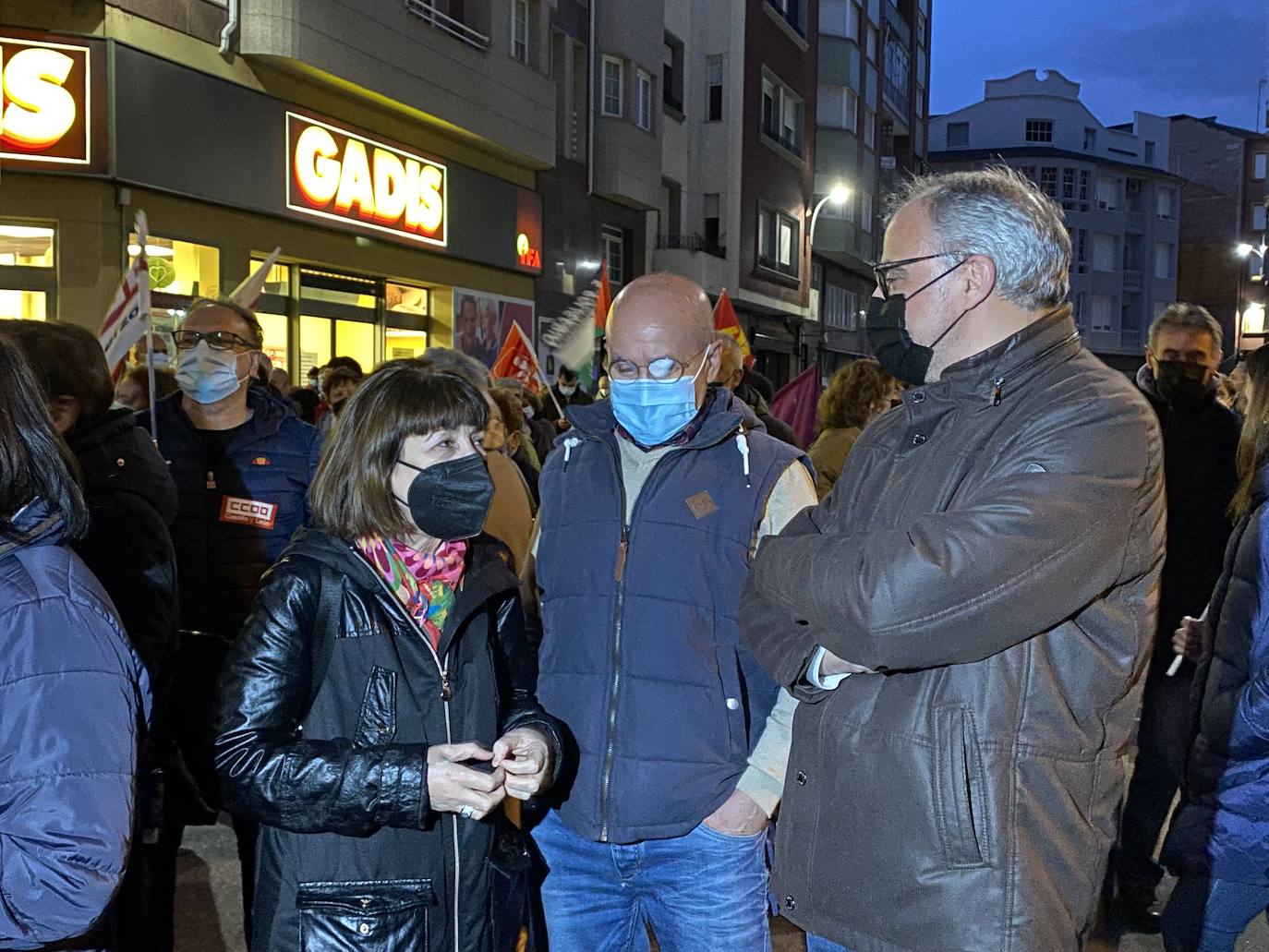 Fotos: Manifestación en Ponferrada contra la subida de precios