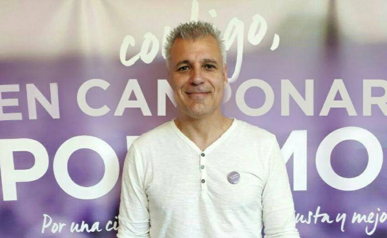 Oli Vega, portavoz de Podemos en Camponaraya.