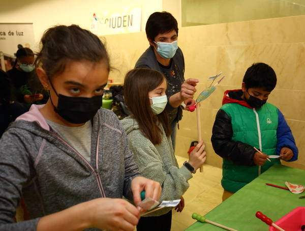 Inauguración de la muestra Expociencia 2022 en el Campus de Ponferrada.