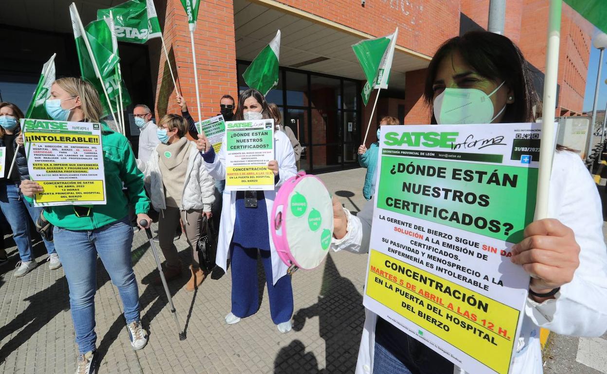 Imagen de la concentración.