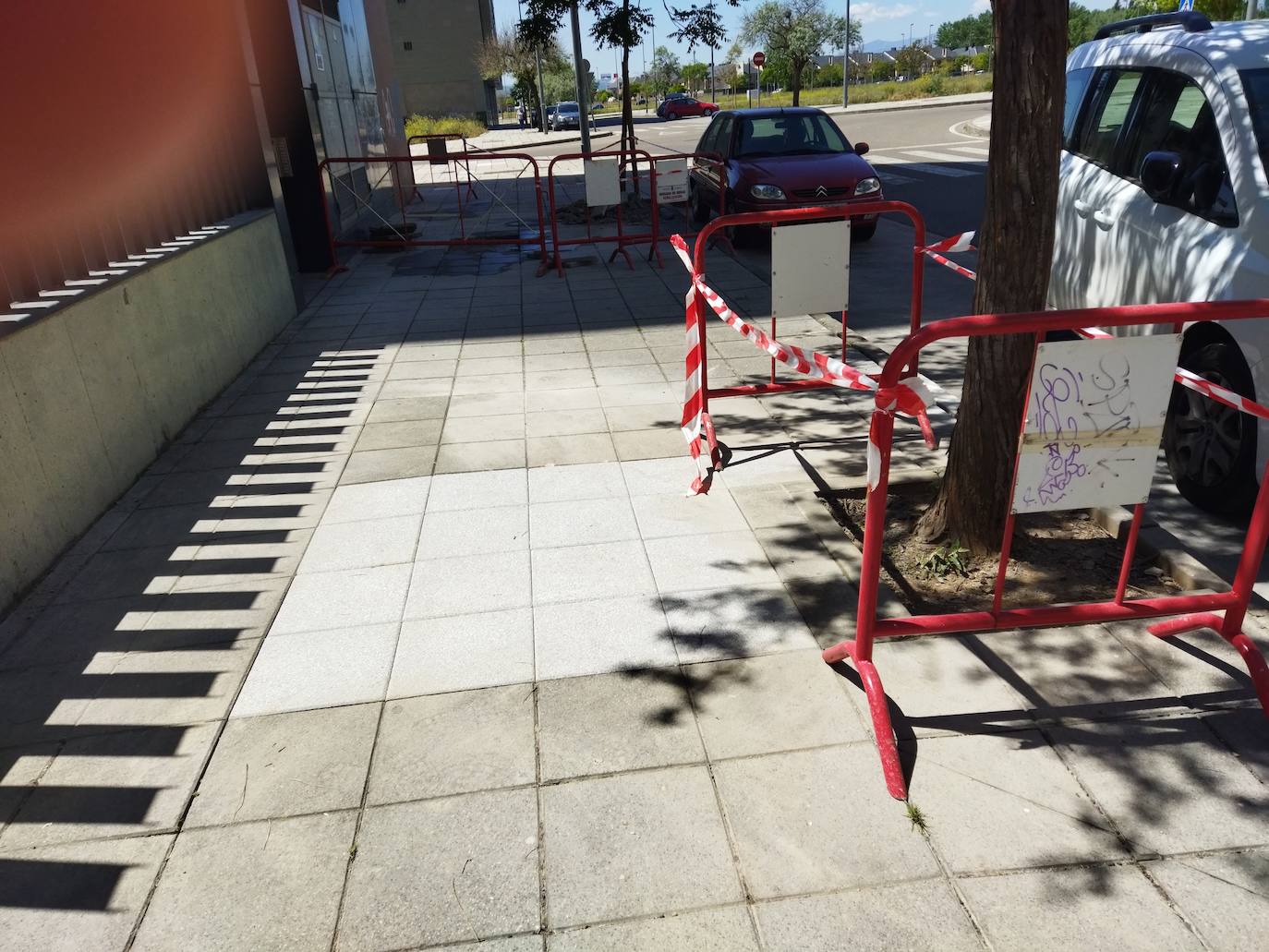 Trabajos de la Brigada Municipal de Obras de Ponferrada.