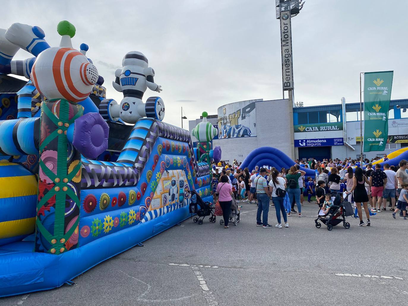 Actividades por el centenario de la SD Ponferradina. 