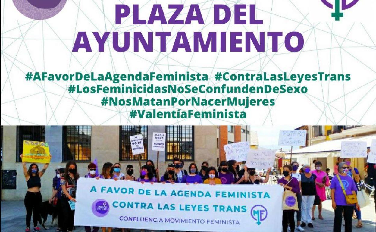 Concentración en Ponferrada para exigir el cumplimiento íntegro de la agenda feminista