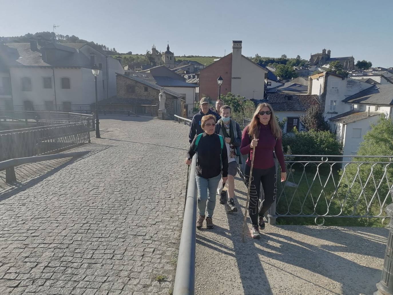 Fotos: Penúltima etapa del Camino en el Bierzo