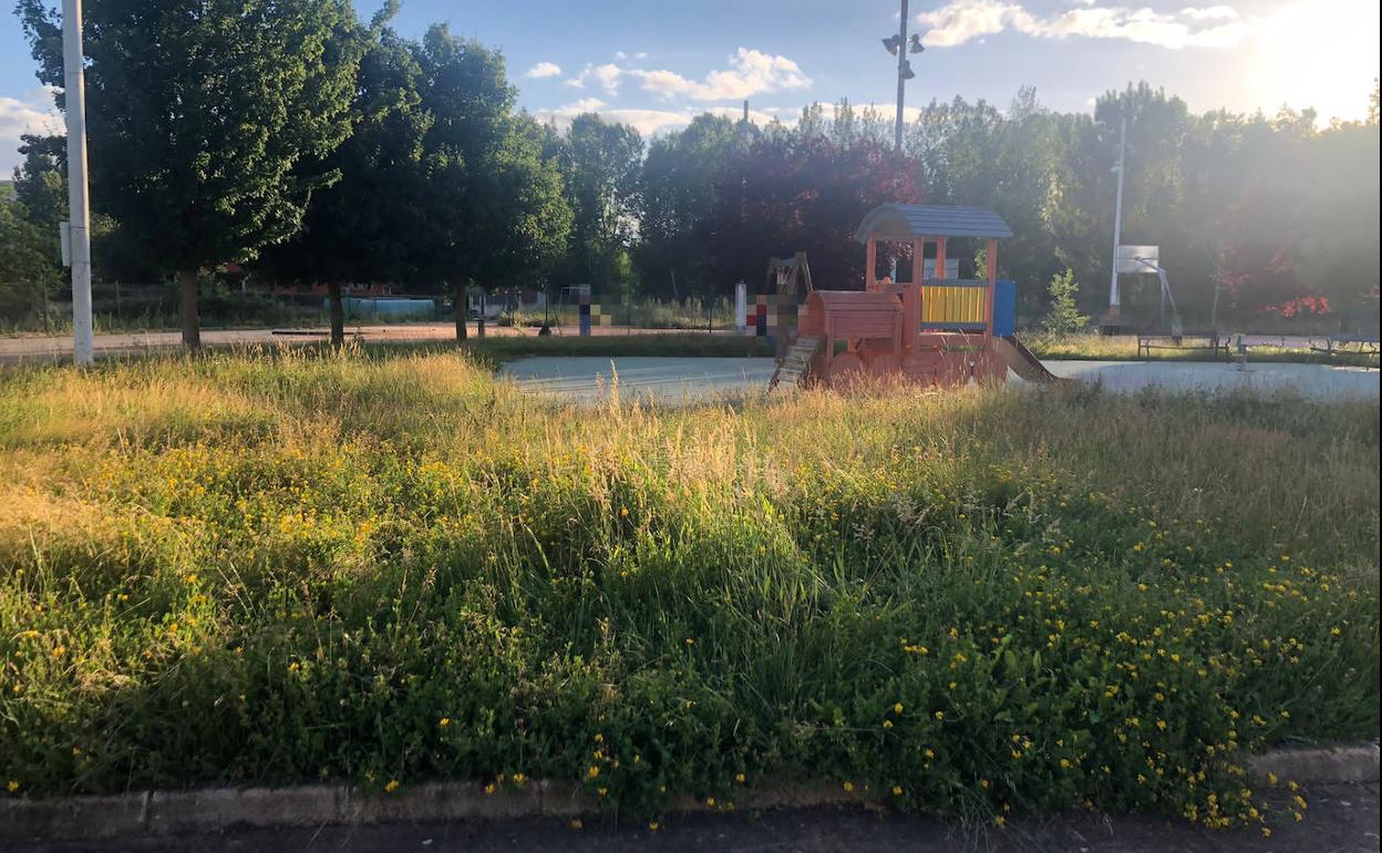 Imagen de un parque infantil en el municipio.