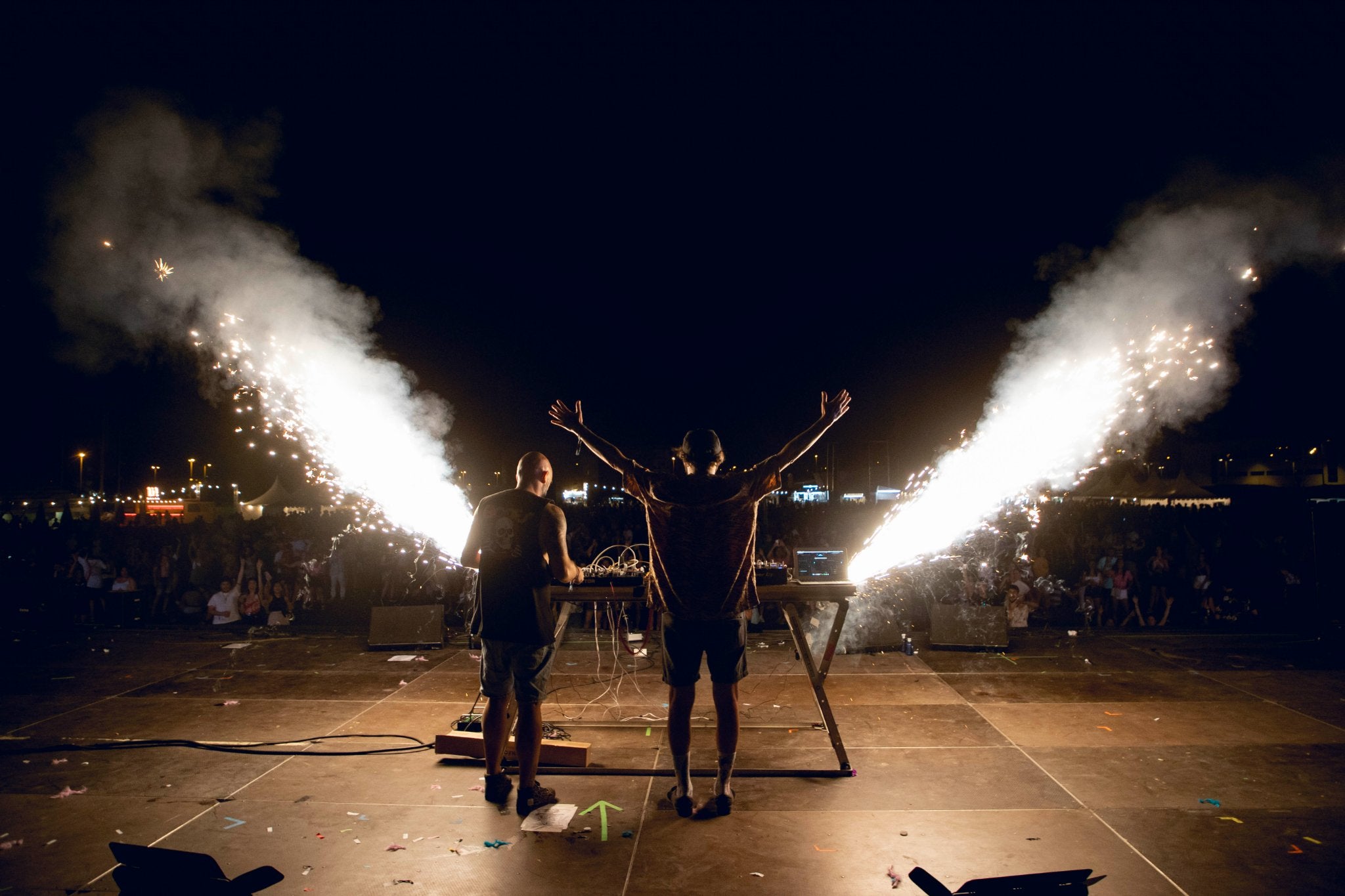 Más de 20 grupos de música, entre los que destacan Lori Meyers, La M.O.D.A, Dorian y Sidonie, han pasado por los tres escenarios ubicados en el Estadio Colomán Trabado, la Plaza del Ayuntamiento y el Boulevard de La Rosaleda.
