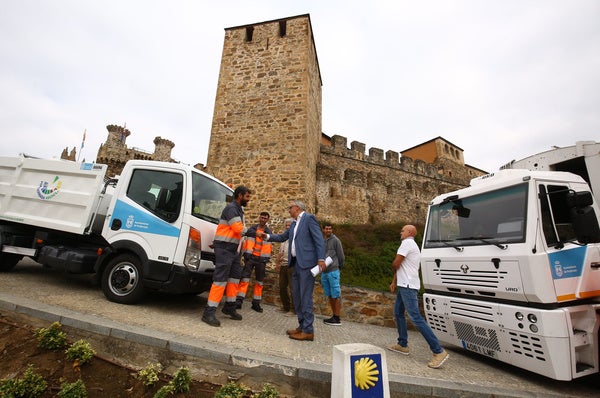 Presentación del nuevo servicio de recogida de residuos sólidos urbanos de Ponferrada.