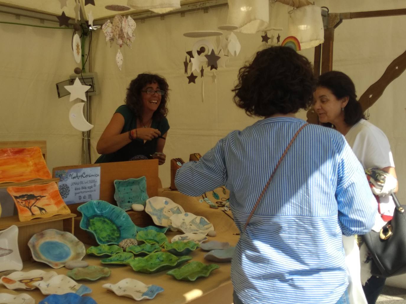 Inauguración de la 41 edición de la Feria de Cerámica de Ponferrada.