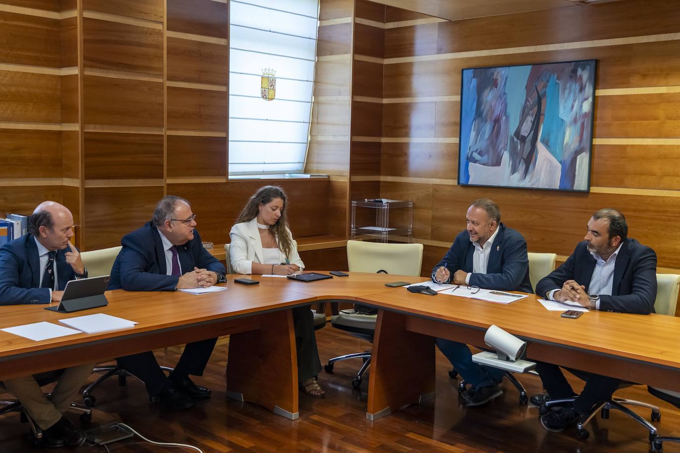 Fotos: Reunión sobre la sanidad del Bierzo