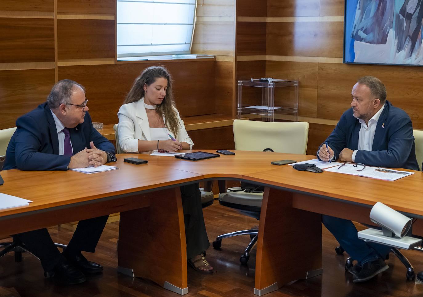 Fotos: Reunión sobre la sanidad del Bierzo