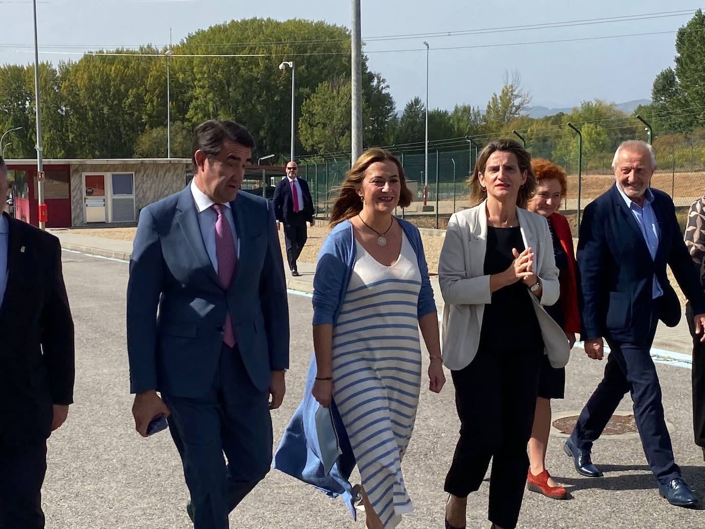 La ministra Teresa Ribera visita el Centro de Desarrollo de Tecnologías de Ciuden en Cubillos del Sil.