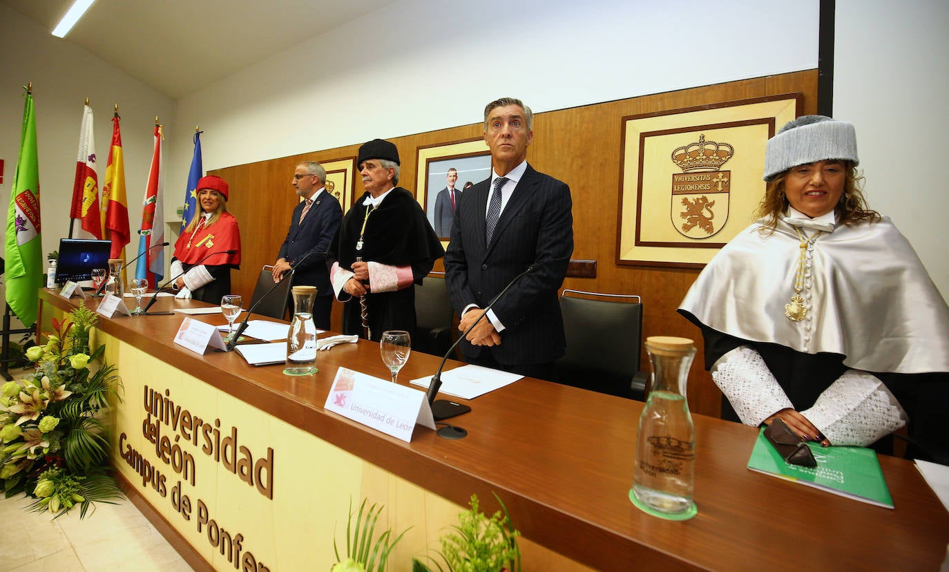Fotos: Apertura del curso académico en el Campus de Ponferrada