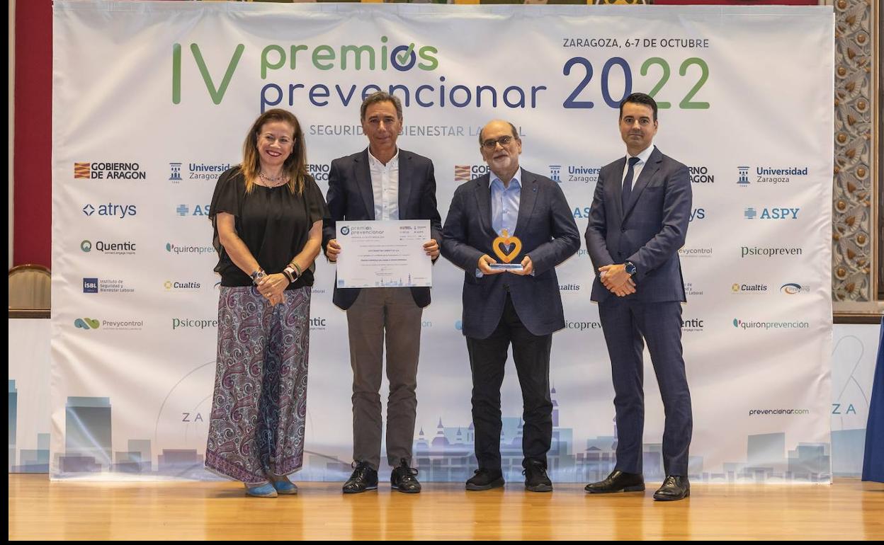 Votorantim Cimentos fue galardonada en la categoría de Empresa Saludable de los IV Premios Prevencionar 2022.