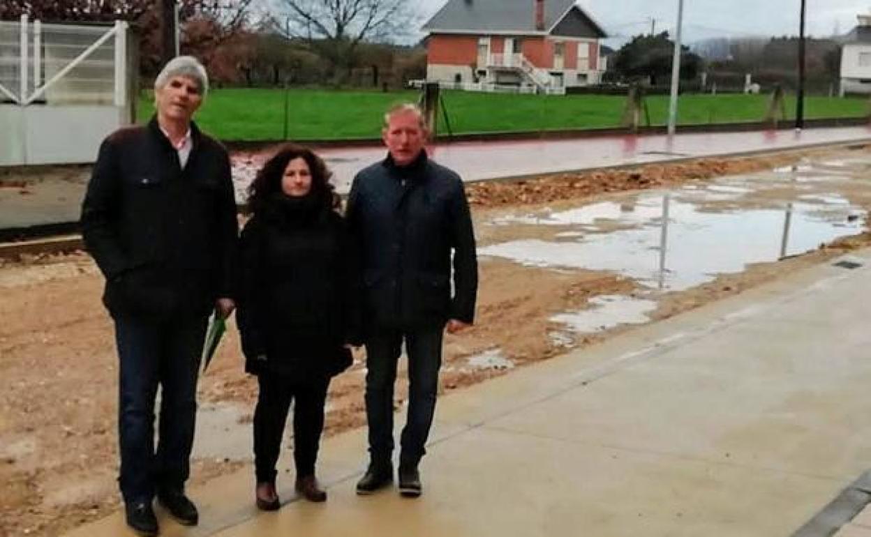 Representantes del PP de Cubillos del Sil.