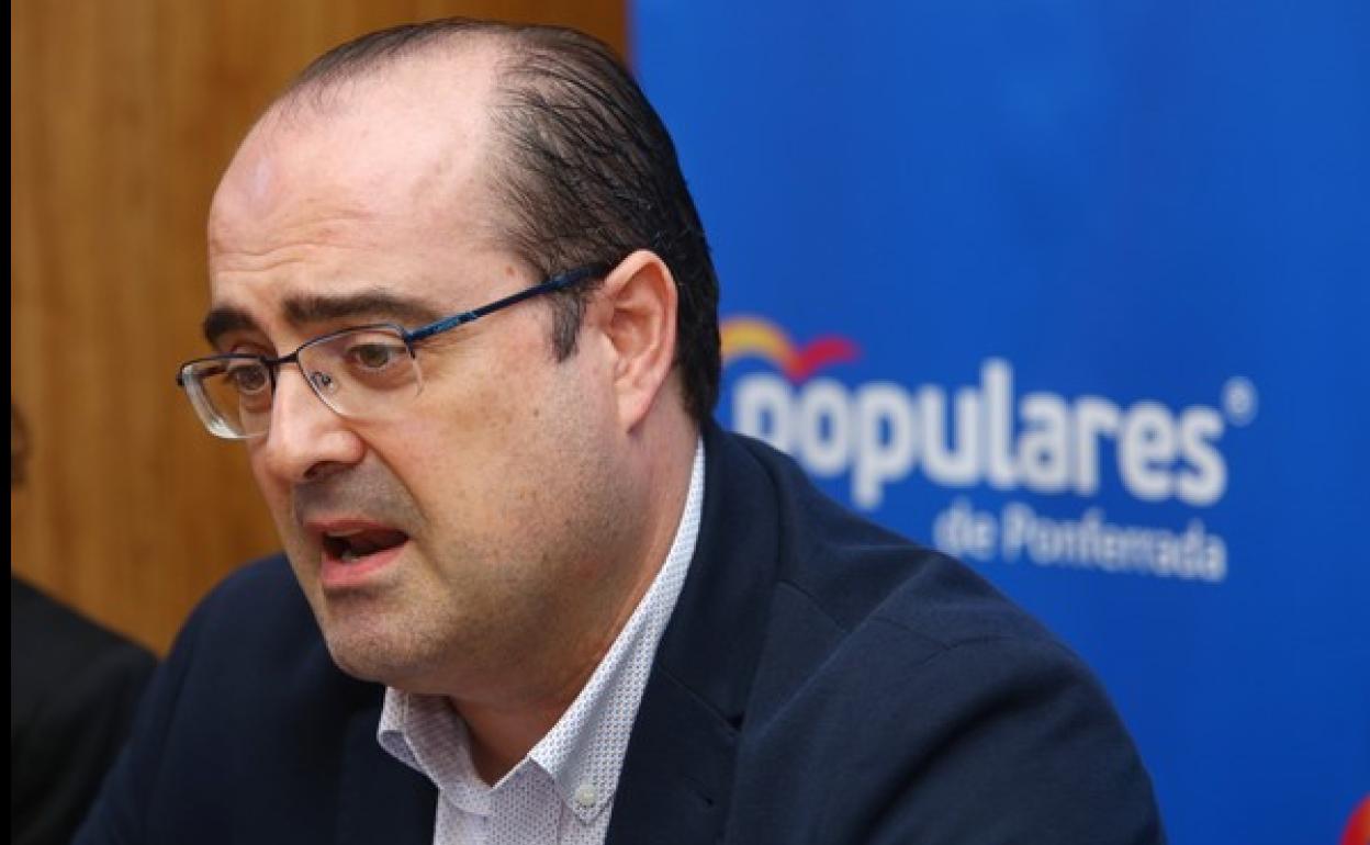 El portavoa municipal del PP, Marco Morala.