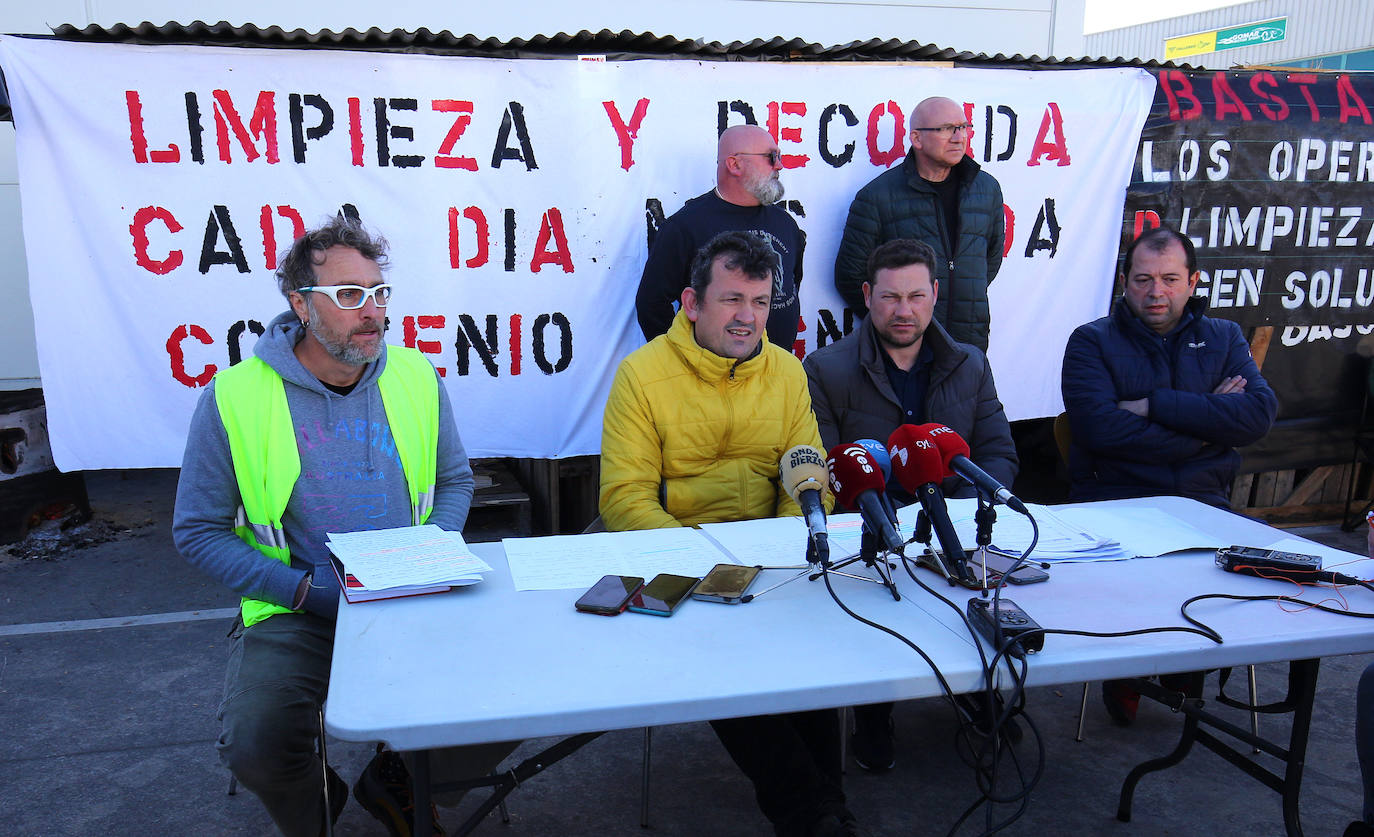Huelga de la basura en Ponferrada