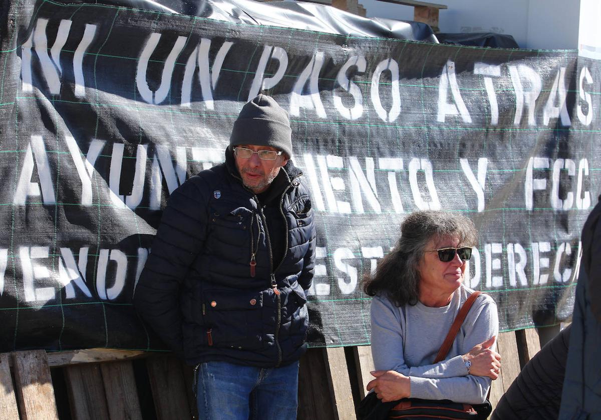Huelga de la basura en Ponferrada