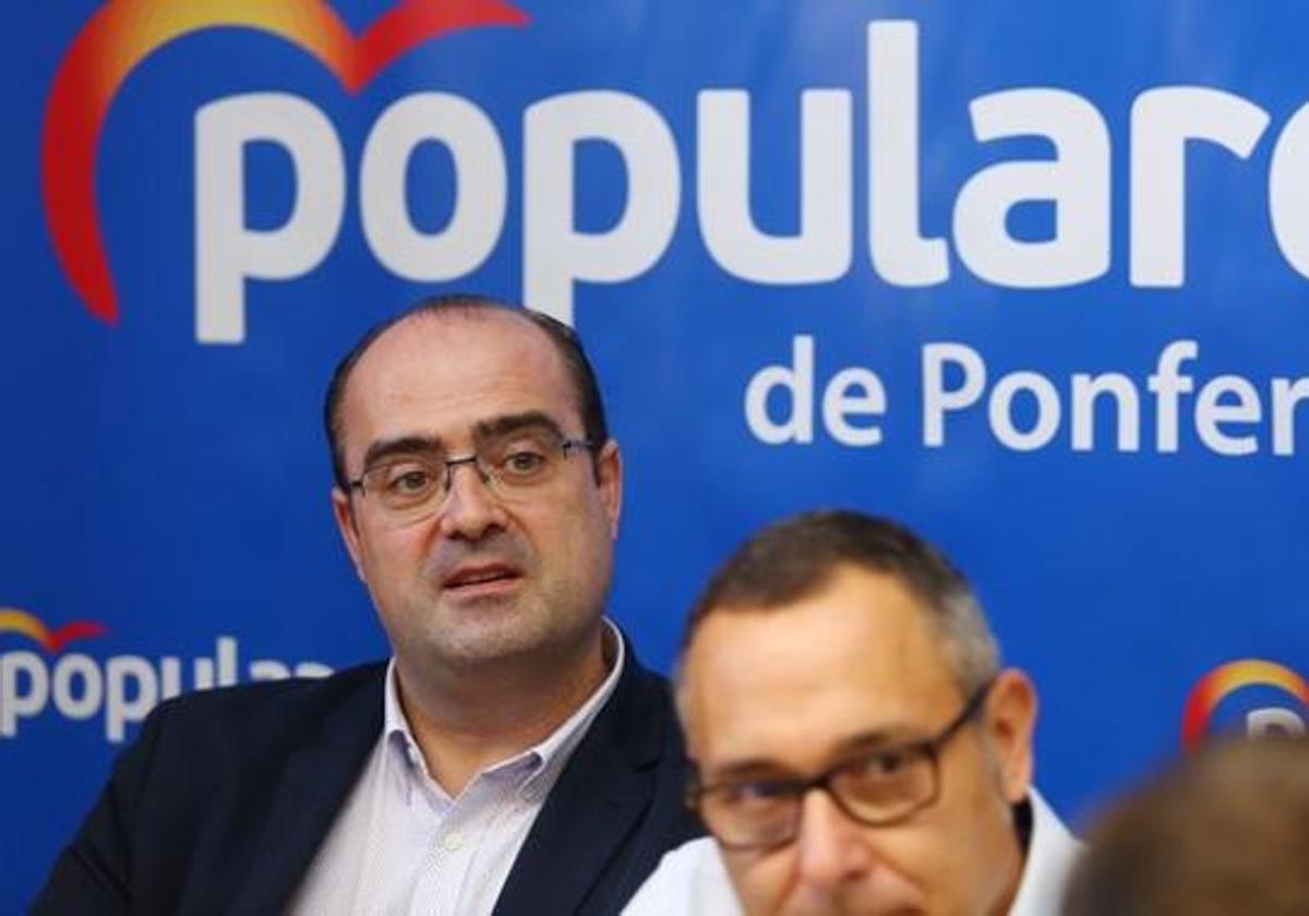 El portavoz del PP en el Ayuntamiento de Ponferrada, Marco Morala.