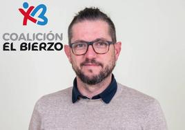 David García, candidato de CB a la Alcaldía de Carracedelo.