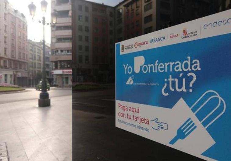 Ponferrada pone a la venta los bonos de apoyo al comercio y hostelería locales