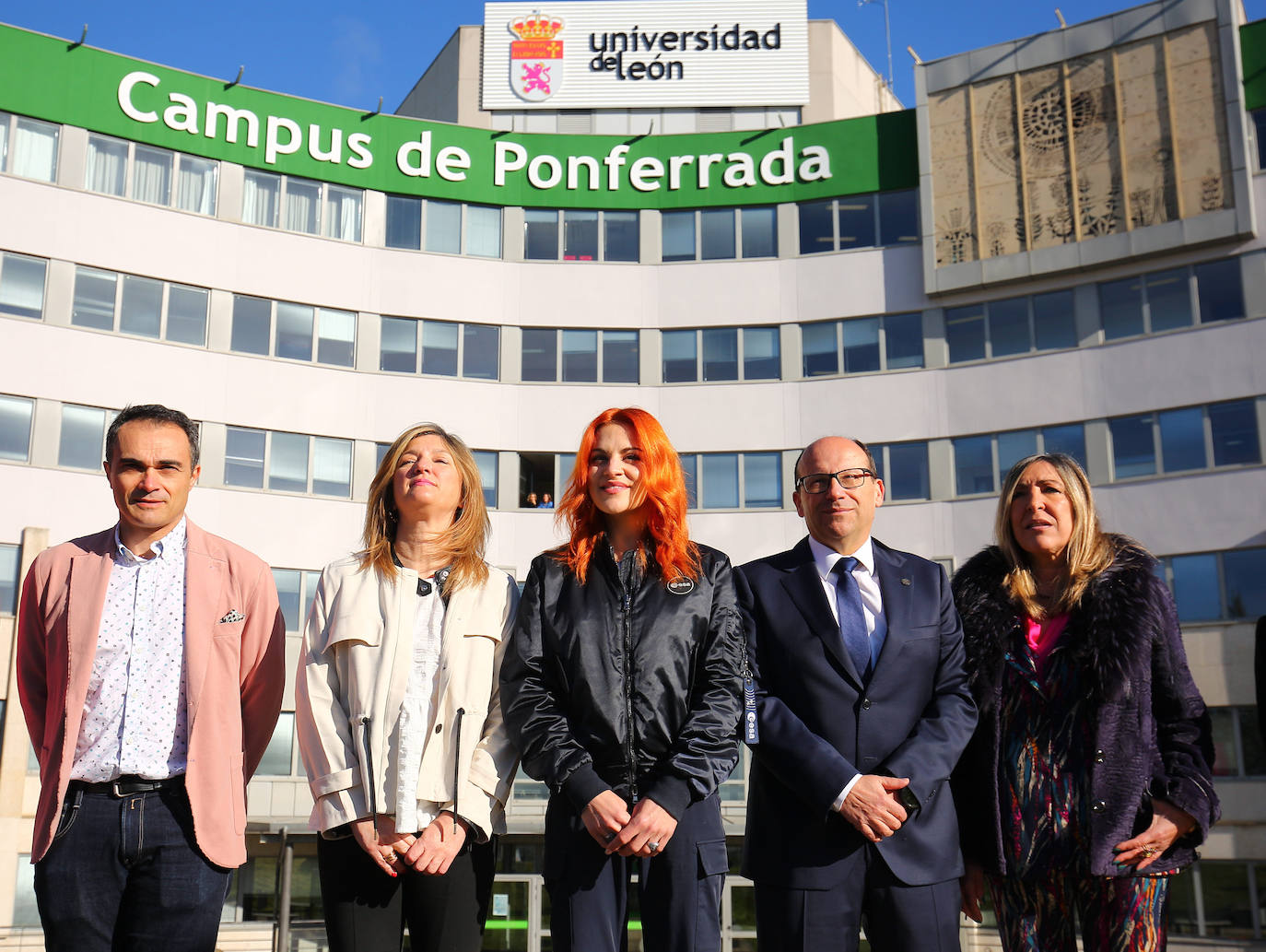 La astronauta Sara García en Ponferrada