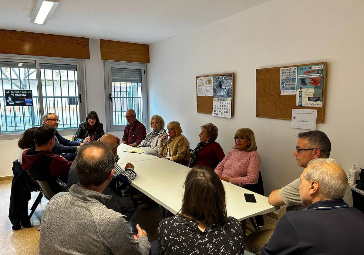 Imagen de la reunión.