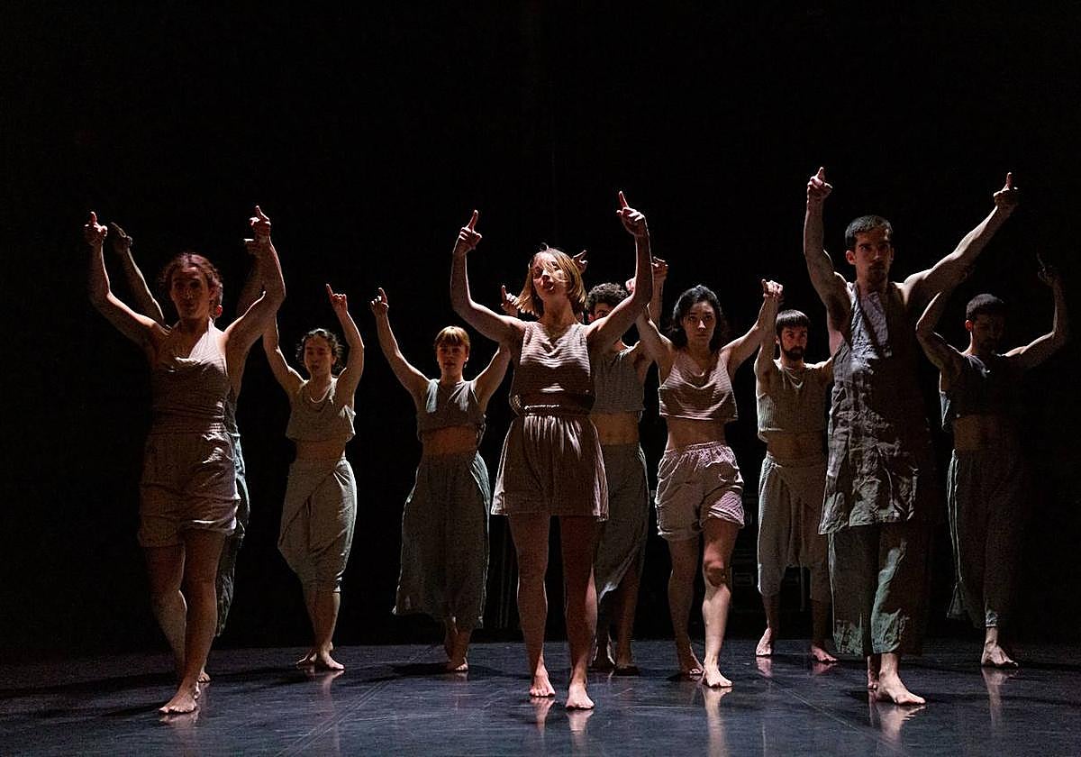 Imagen del espectáculo 'Quo', de la compañía Dantzaz.