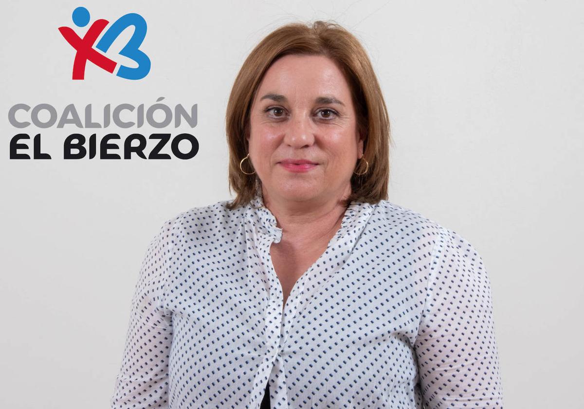 María Ángeles Arias, candidata a la alcaldía de Fabero por CB.